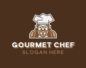 Hipster Chef Restaurant  logo design