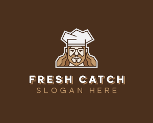 Hipster Chef Restaurant  logo design