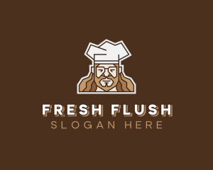 Hipster Chef Restaurant  logo design