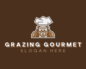 Hipster Chef Restaurant  logo design