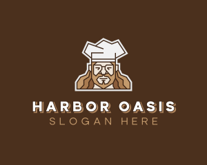 Hipster Chef Restaurant  logo design