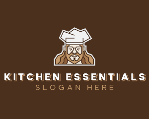 Hipster Chef Restaurant  logo design