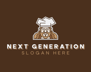 Hipster Chef Restaurant  logo design