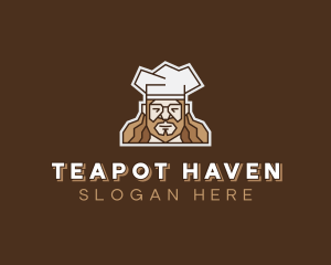 Hipster Chef Restaurant  logo design