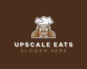 Hipster Chef Restaurant  logo design