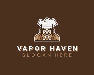 Hipster Chef Restaurant  logo design