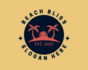 Summer Beach Resort logo design