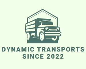 Logistics Transportation Truck logo design