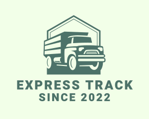 Logistics Transportation Truck logo design