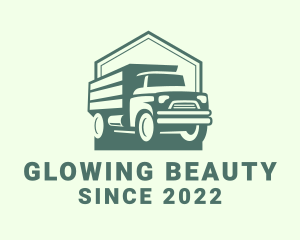 Logistics Transportation Truck logo