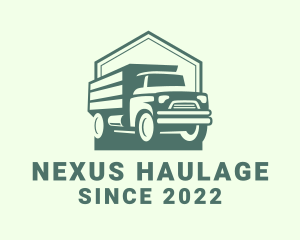 Logistics Transportation Truck logo design