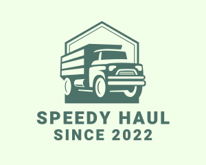 Logistics Transportation Truck logo design