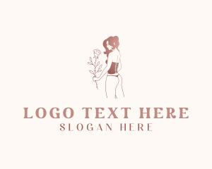 Sexy Lingerie Flower logo