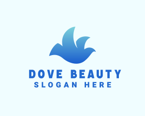 Freedom Dove Bird logo design