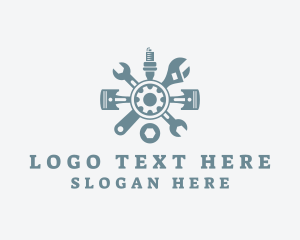 Industrial Cog Mechanic Tools  logo