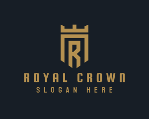 Royal Crest Jewelry Shield logo design