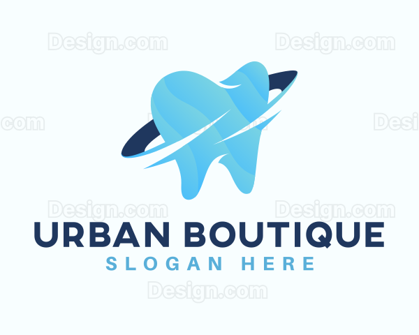 Dentist Molar Tooth Logo