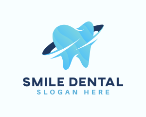 Dentist Molar Tooth logo design