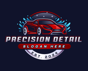 Detailing Car Wash logo design