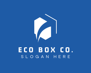 Delivery Box Arrow logo design