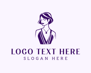 Modeling Woman Beauty logo