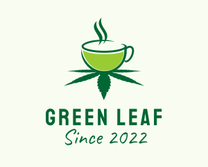 Marijuana Tea Cafe  logo design