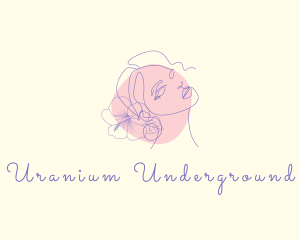 Feminine Woman Beauty Logo