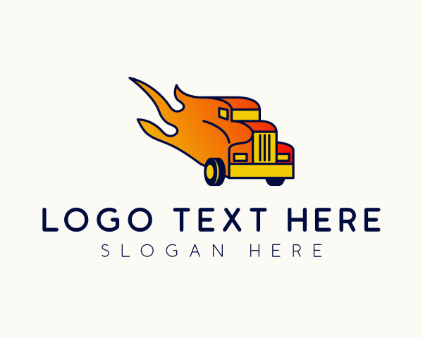 Cargo Truck logo example 4