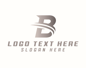 Express Logistics Letter B logo