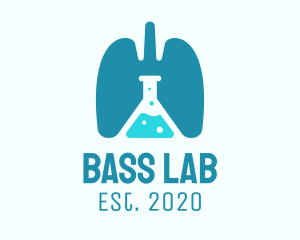 Respiratory Lung Research Laboratory logo design