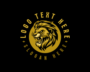 Lion Wildlife Roar logo