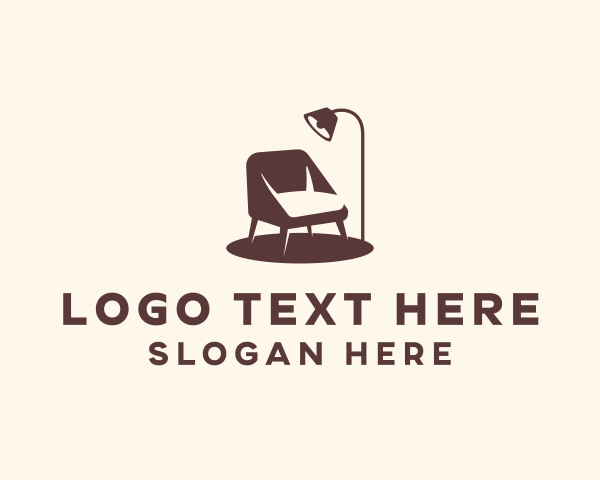 Chair Lamp Furniture logo