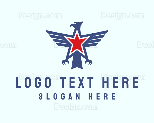 Star Eagle Bird Logo