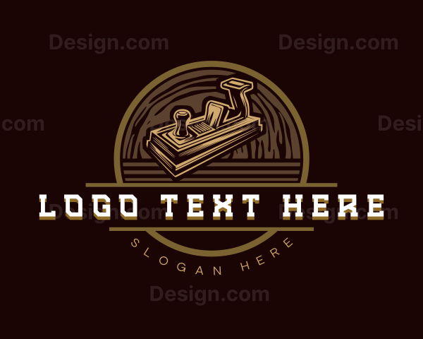 Woodwork Planer Tool Logo