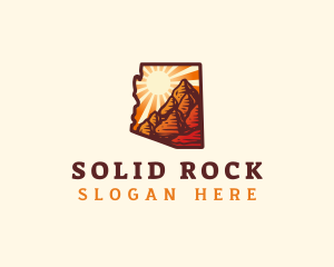 Arizona Sedona Red Rocks logo design