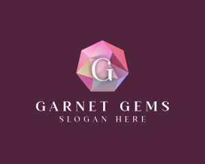 Crystal Gem Jewelry  logo design