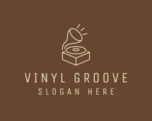 Vinyl Phonograph Music logo