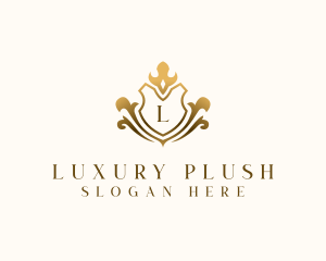 Luxury Shield Hotel logo design