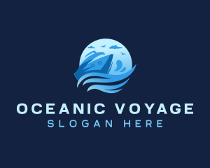 Yacht Cruise Ship logo