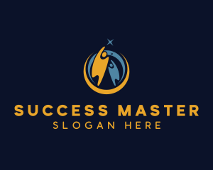 People Leadership Success logo design