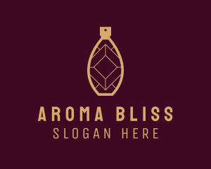 Luxe Scent Bottle logo design