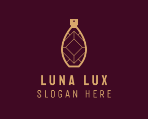 Luxe Scent Bottle logo design