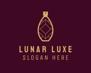 Luxe Scent Bottle logo design