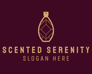 Luxe Scent Bottle logo design