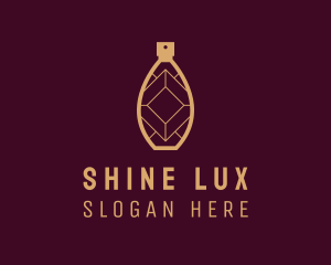 Luxe Scent Bottle logo design