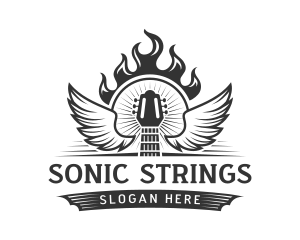 Music Guitar Concert logo