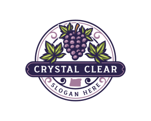 Grape Fruit Oregon Logo