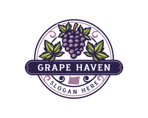 Grape Fruit Oregon logo design