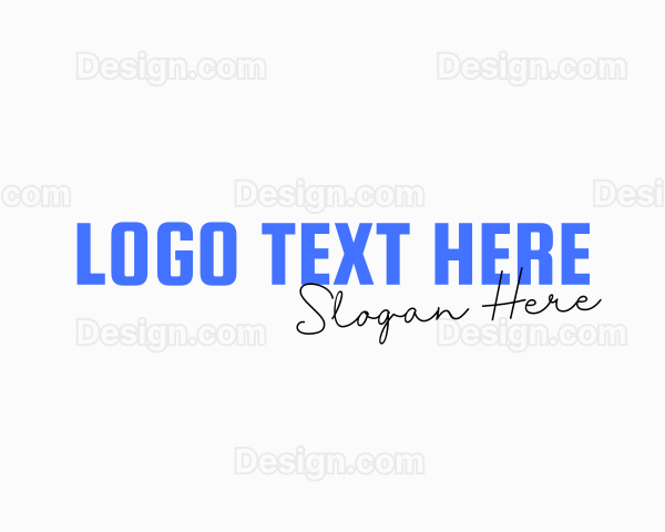 Modern Fashion Business Logo