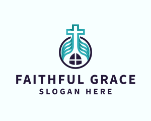 Cross Ministry Church  logo design